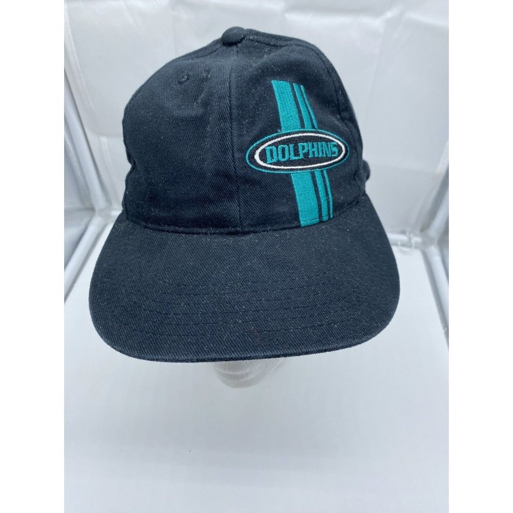 Miami Dolphins Black Youth Cap Hat Snap-back NFL AFC East Annco 2000's